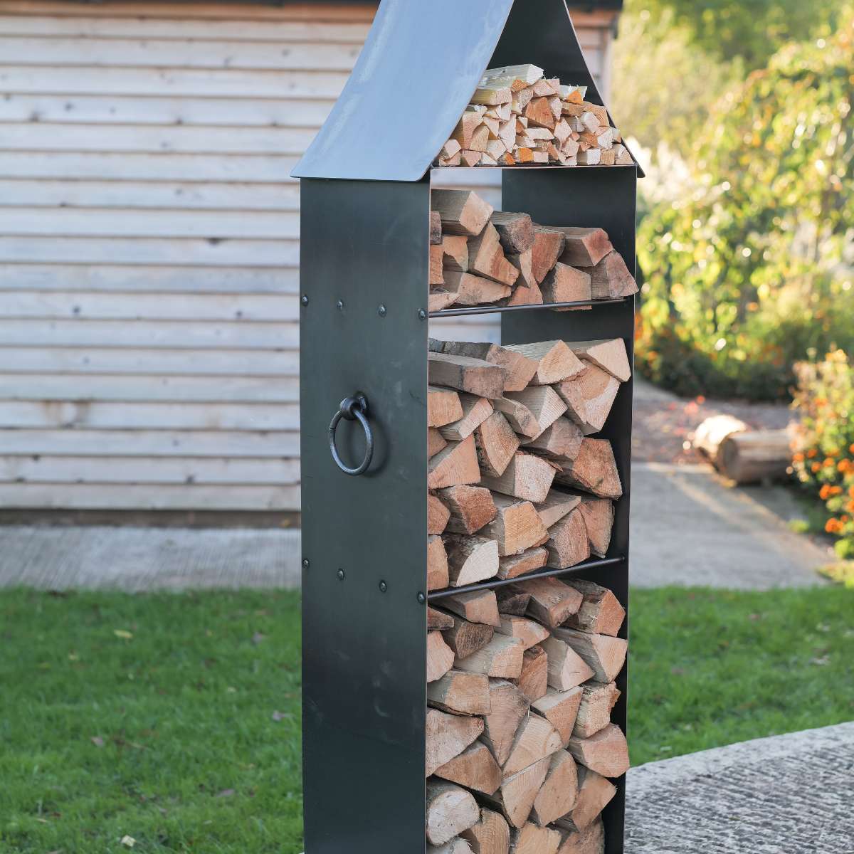 Firepits UK Pagoda Log Store PGDLGST