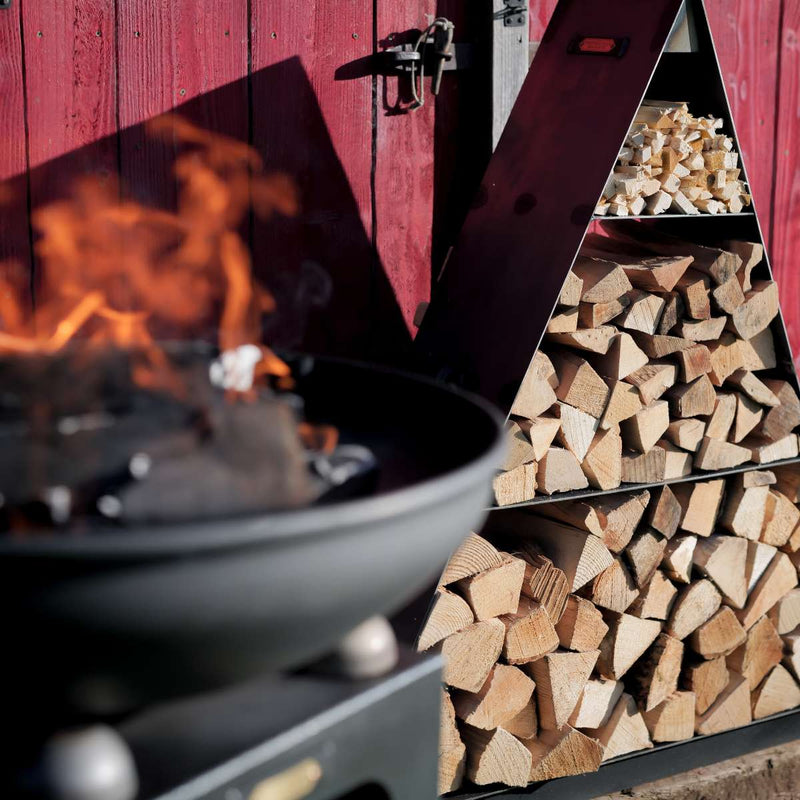 Firepits UK Pyramid Log Store PYRLGST