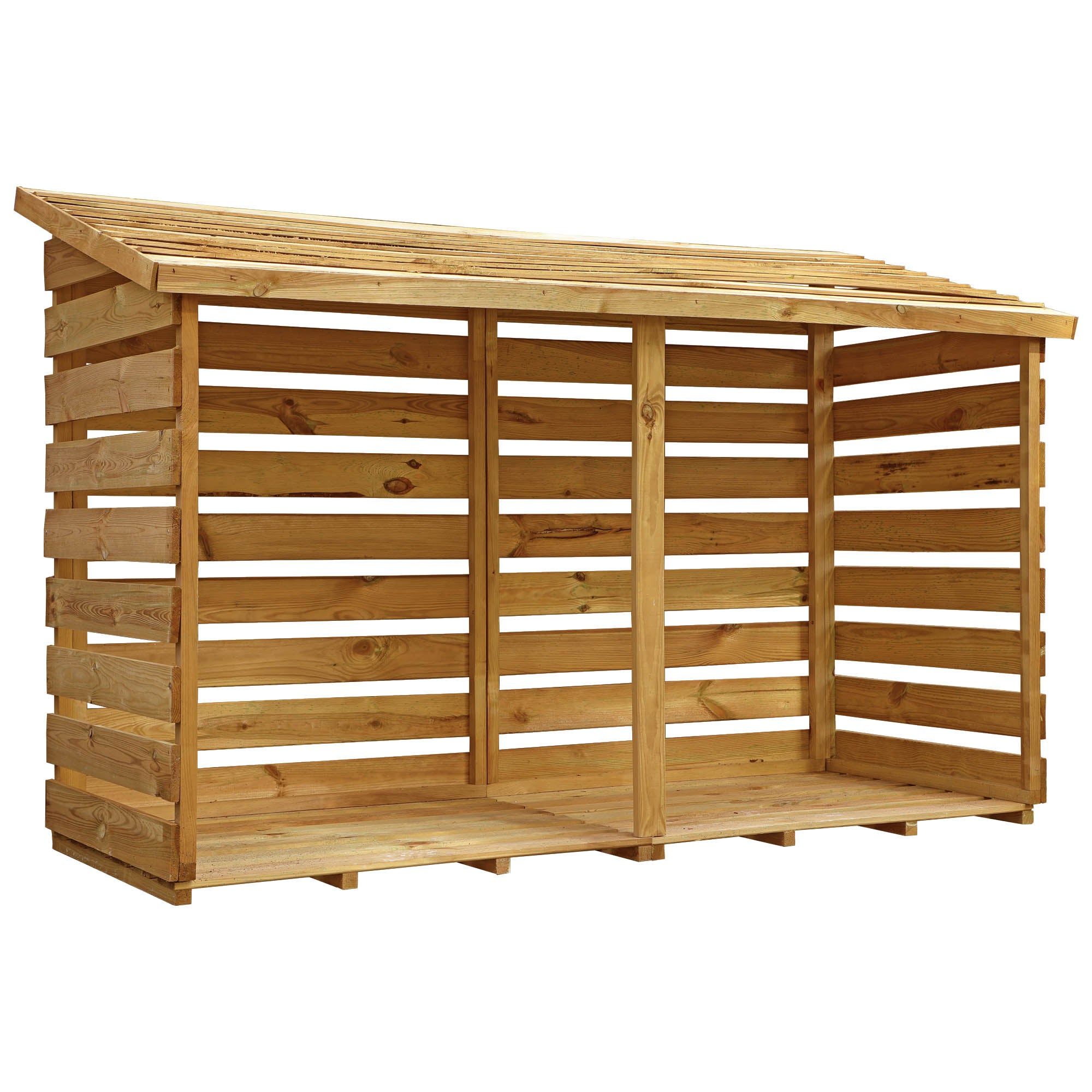 Mercia Pressure Treated Double Log Store (SI-001-002-0025 - EAN 5029442012629)