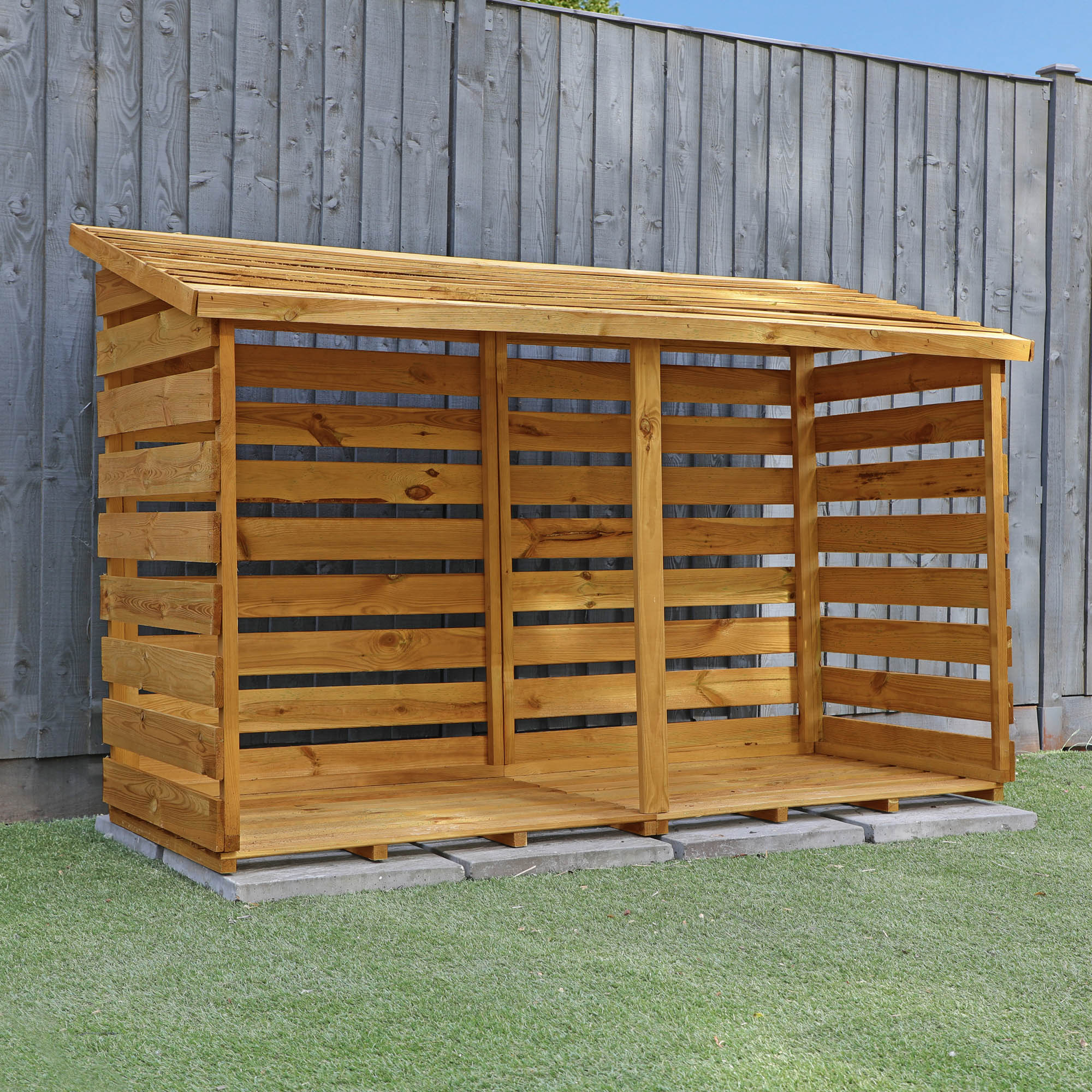 Mercia Pressure Treated Double Log Store (SI-001-002-0025 - EAN 5029442012629)