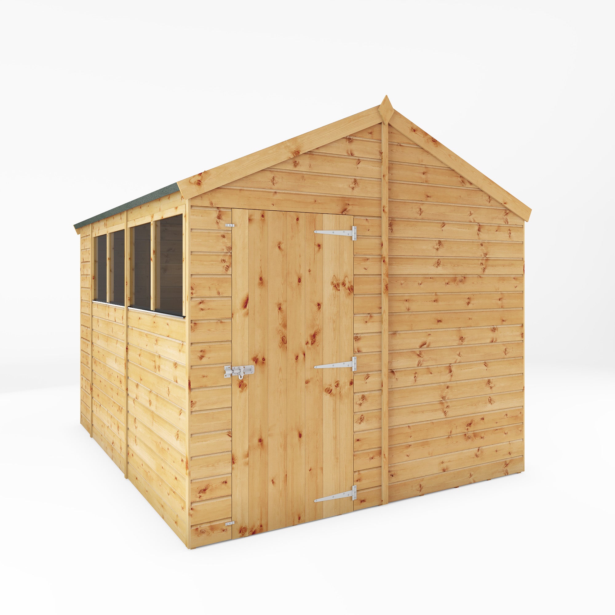 Mercia Shiplap Apex Shed (10x8) (SI-001-003-0166 - EAN 5029442006574)