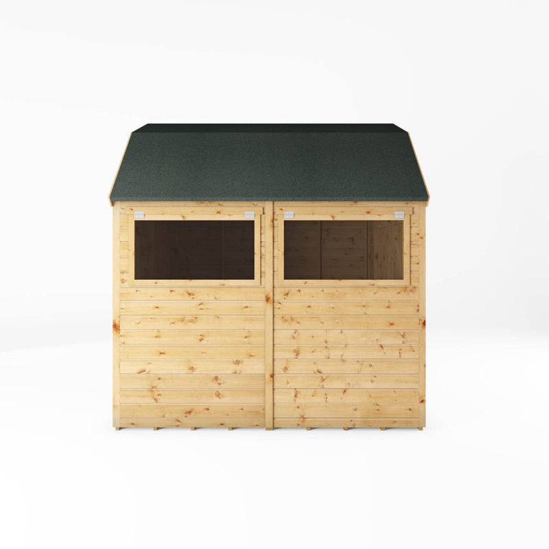 Mercia Premium Shiplap Dutch Barn Shed (8x8) (SI-001-004-0121 - EAN 5029442006161)