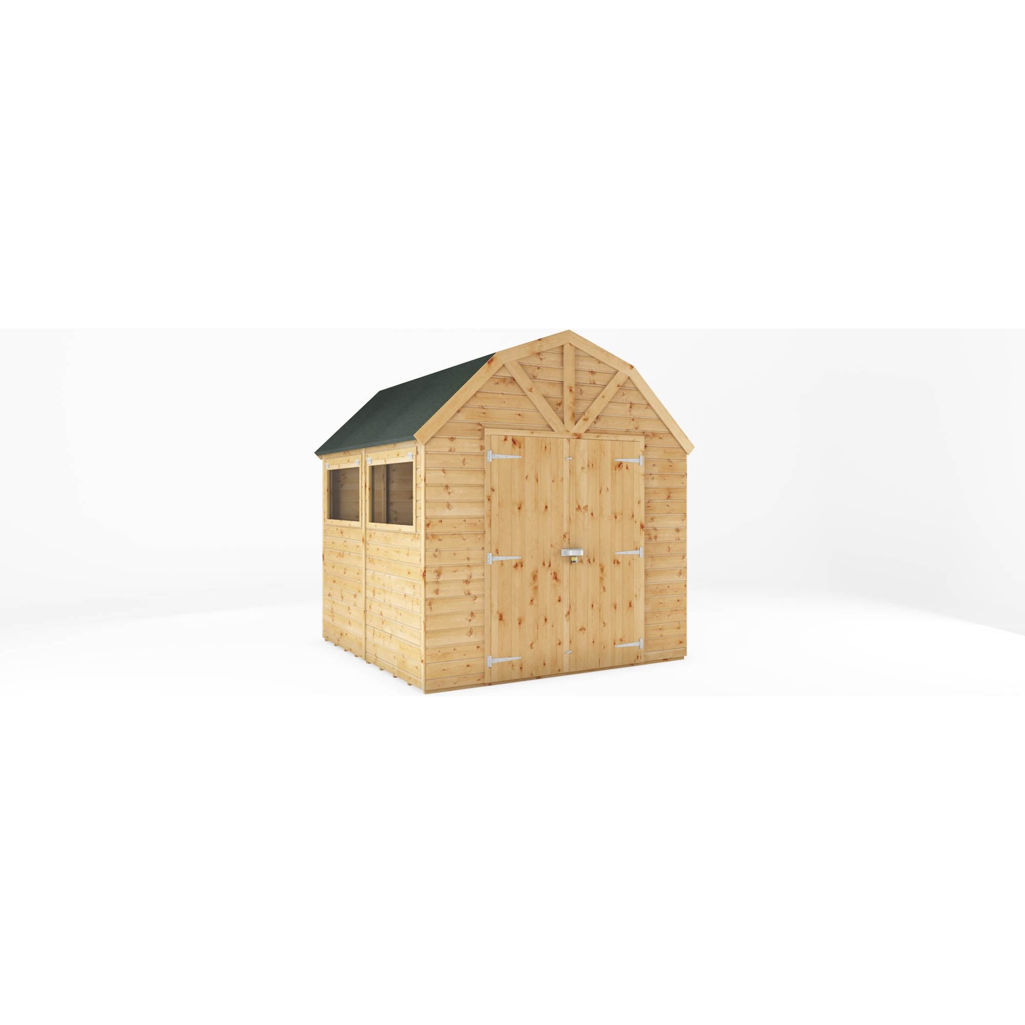 Mercia Premium Shiplap Dutch Barn Shed (8x8) (SI-001-004-0121 - EAN 5029442006161)