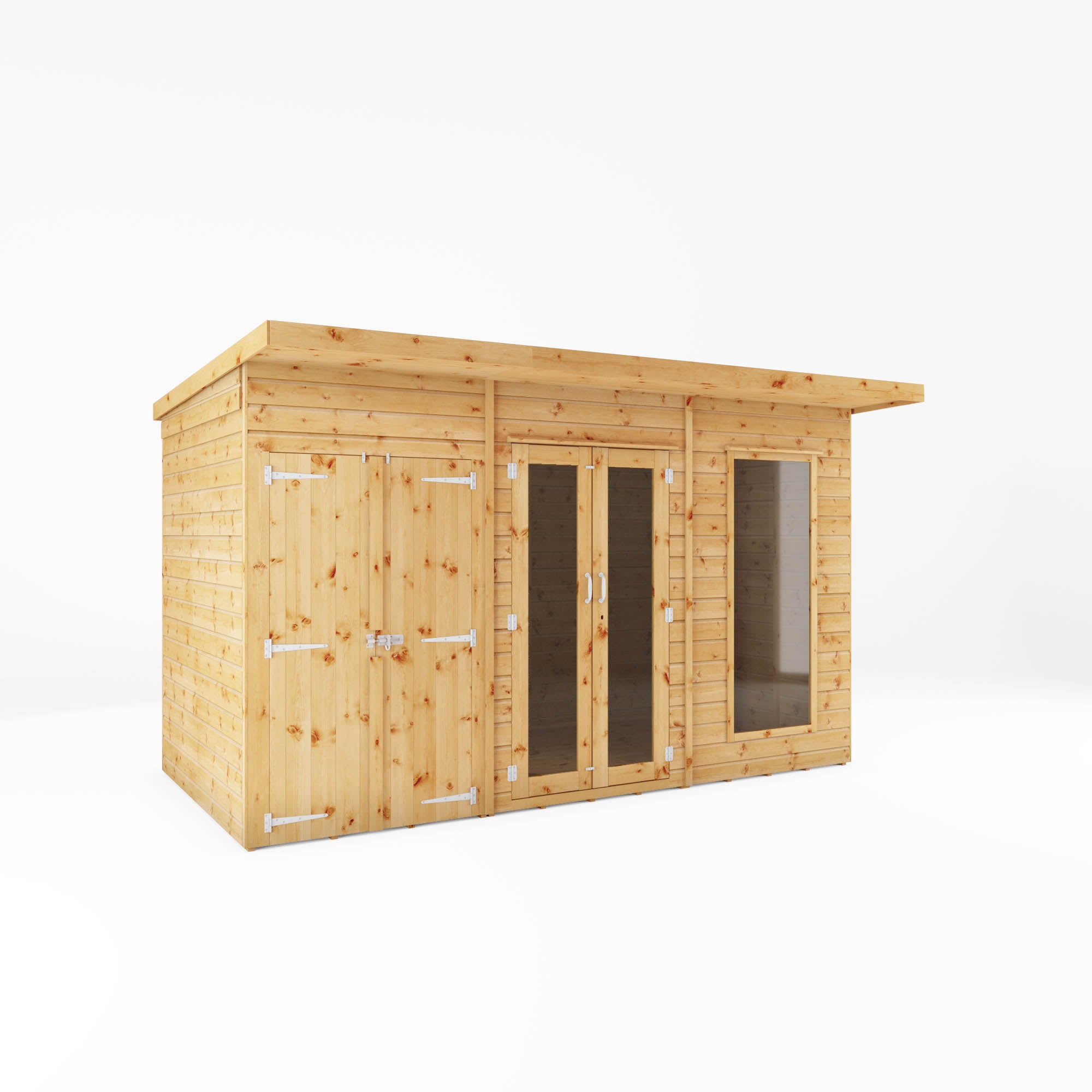 Mercia Maine Summerhouse with Side Shed (12x6) (SI-003-001-0087 - EAN 5029442008905)