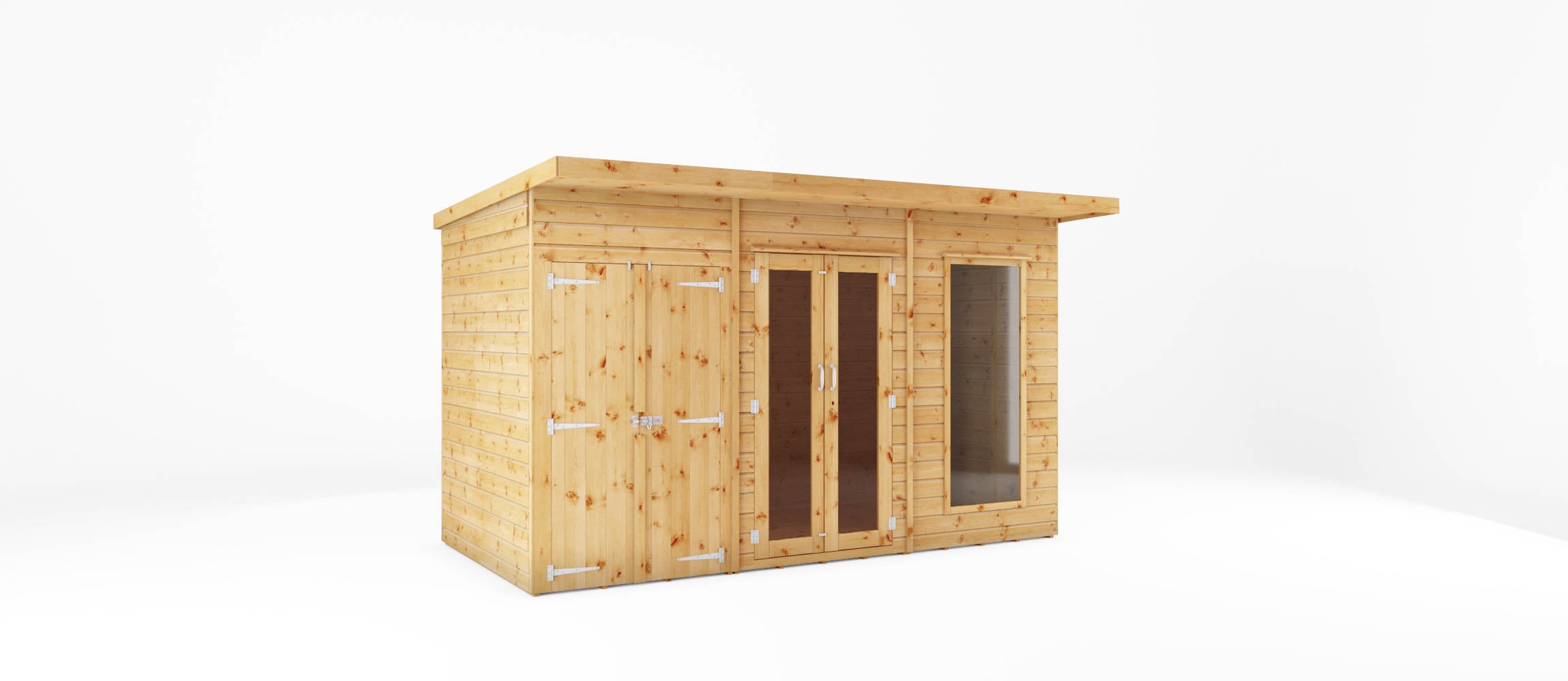 Mercia Maine Summerhouse with Side Shed (12x6) (SI-003-001-0087 - EAN 5029442008905)