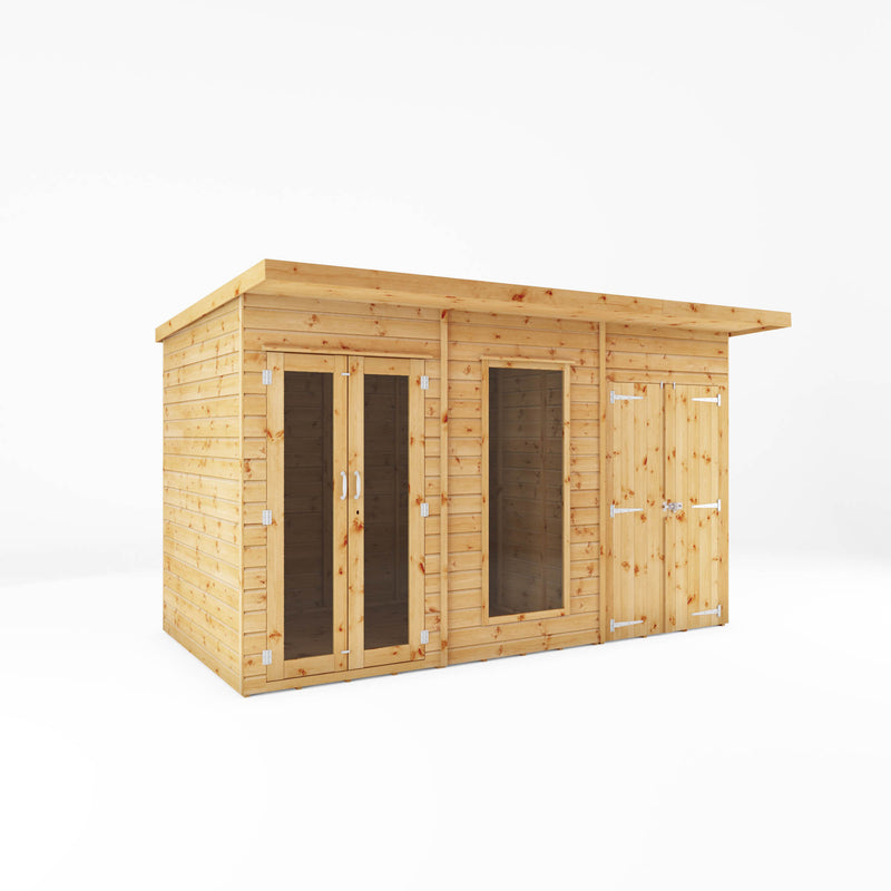 Mercia Maine Summerhouse with Side Shed (12x6) (SI-003-001-0087 - EAN 5029442008905)