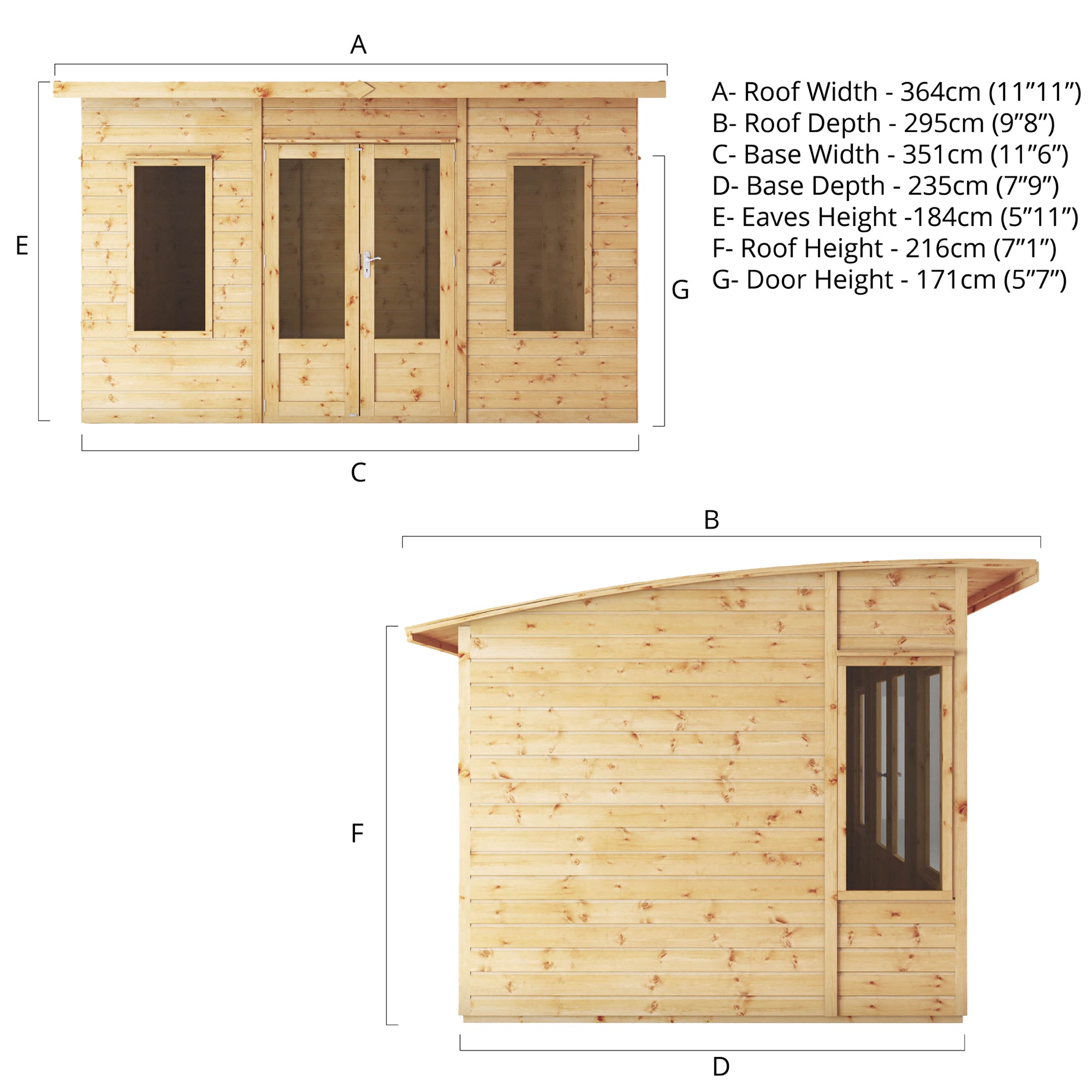 Mercia Helios Summerhouse (12x8) (SI-003-001-0089 - EAN 5029442007182)