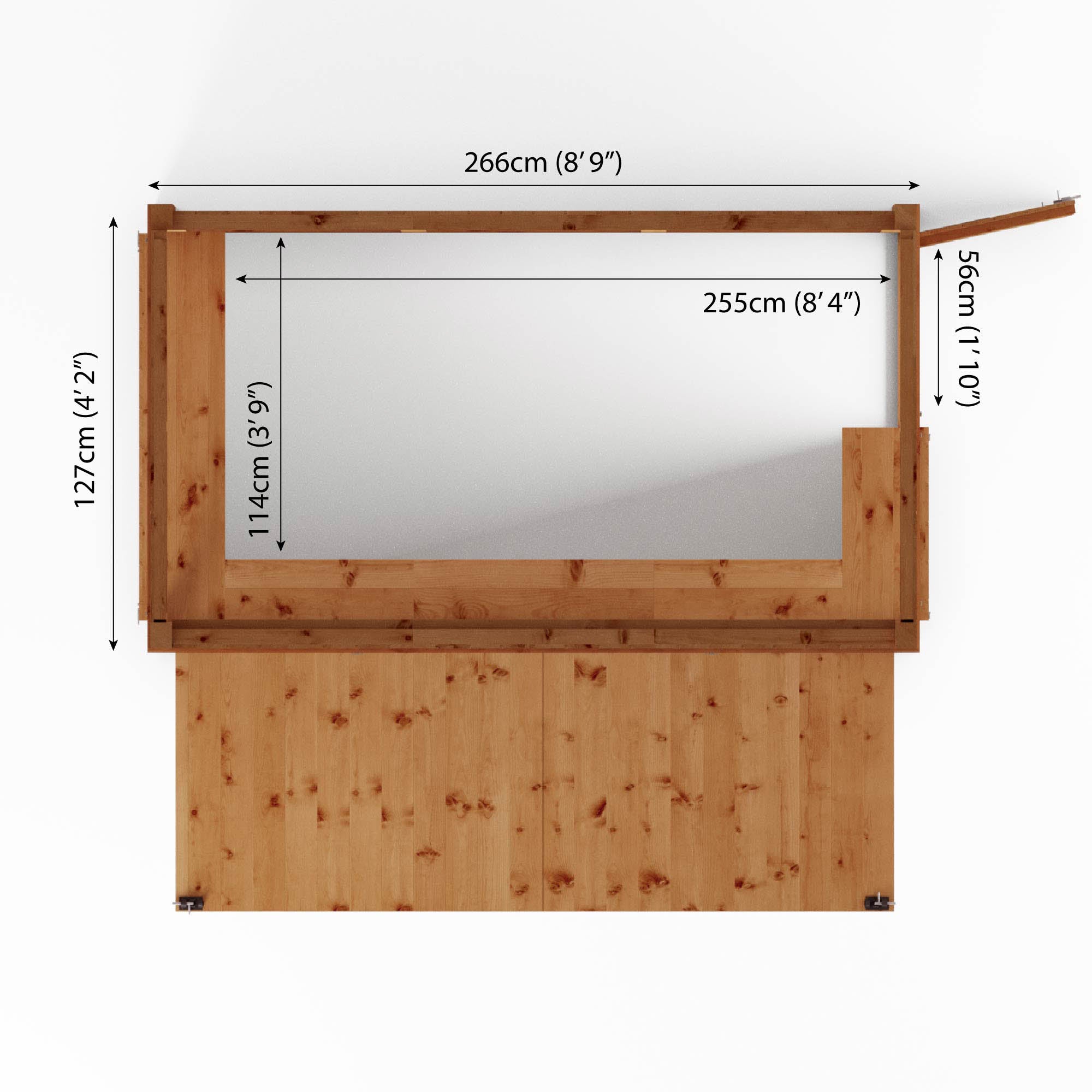 Mercia Pressure Treated Garden Bar + Shutter Pack (9x4) (SI-003-001-0095 - EAN 5029442008752)