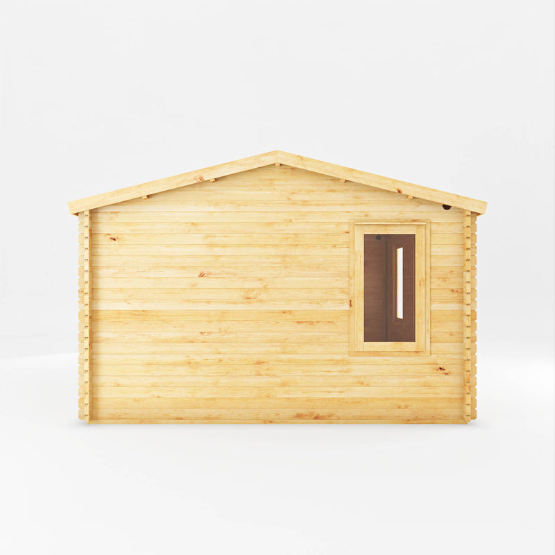 Mercia 28mm Home Office Elite With Side Shed (17x13) (5.1m x 4m) (SI-006-002-0081 EAN 5029442019529)