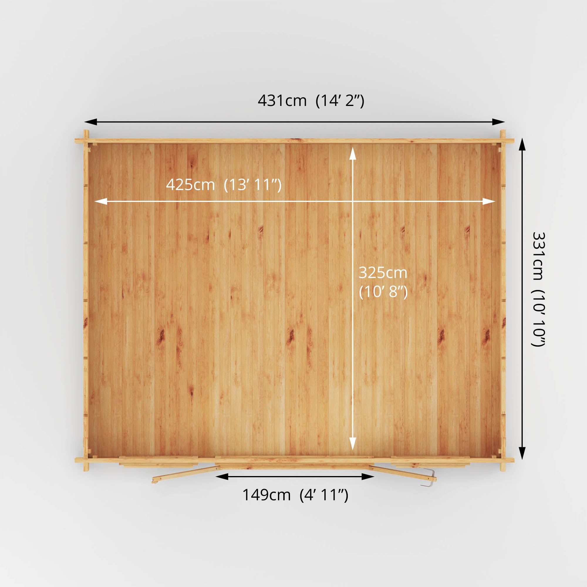 Mercia 28mm Home Office Studio (15x11) (4.5m x 3.5m) (SI-006-002-0083 EAN 5029442021027)