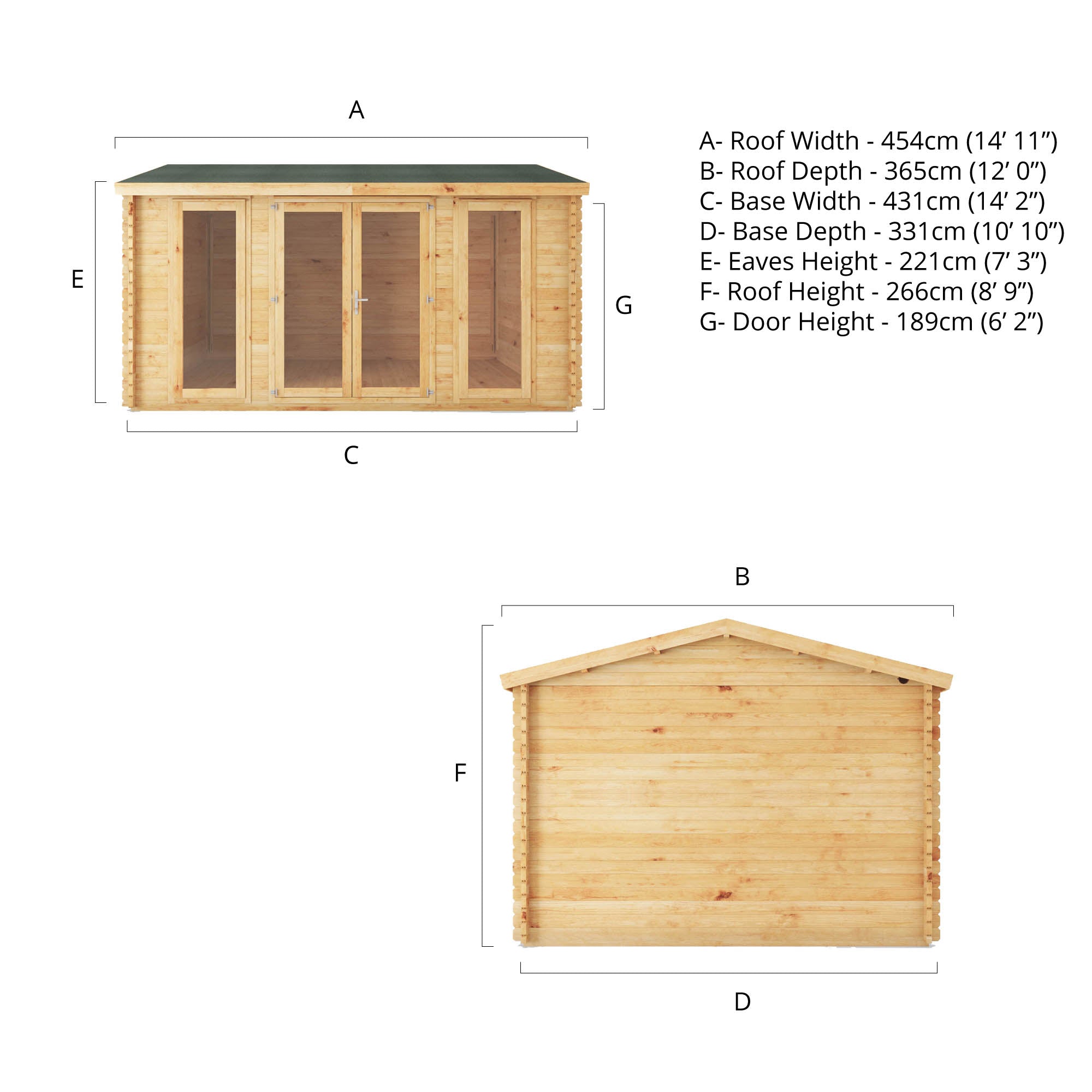 Mercia 28mm Home Office Studio (15x11) (4.5m x 3.5m) (SI-006-002-0083 EAN 5029442021027)