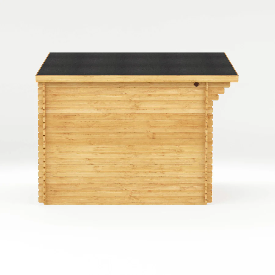 Mercia 44mm Retreat Log Cabin (13x10) (4m x 3m) (SI-006-042-0019 EAN 5029442019086)