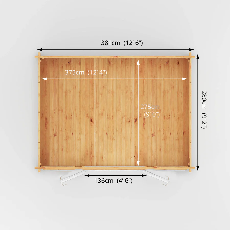 Mercia 44mm Home Office Studio (13x10) (4m x 3m) (SI-006-041-0010 EAN 5029442019581)