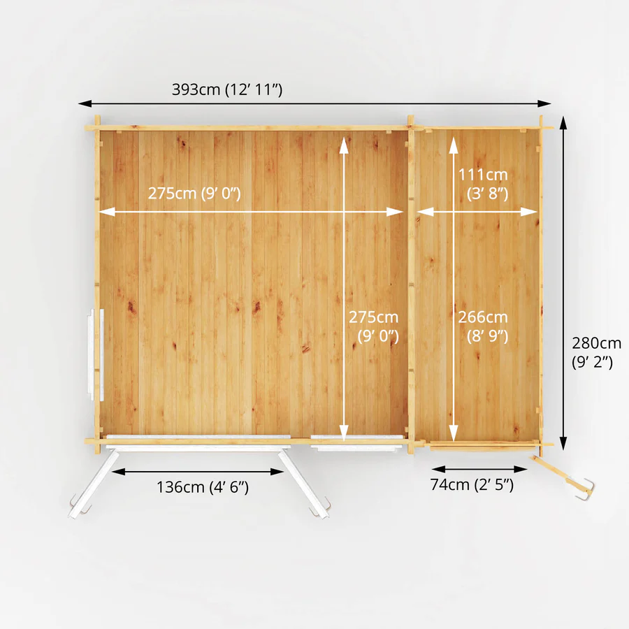 Mercia 44mm Home Office Elite (13x10) (4.1m x 3m) (SI-006-041-0026 EAN 5029442019505)