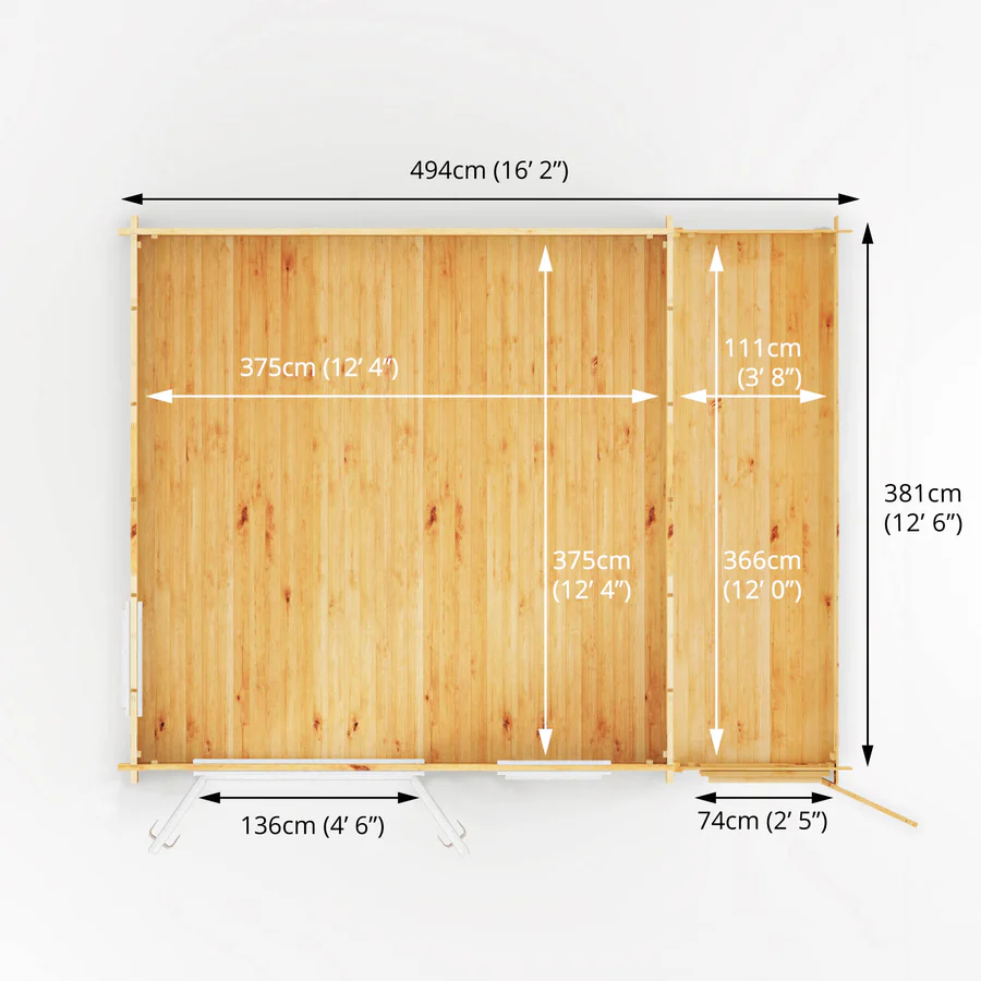 Mercia 44mm Home Office Elite (17x13) (5.1m x 4m) (SI-006-041-0028 EAN 5029442019567)