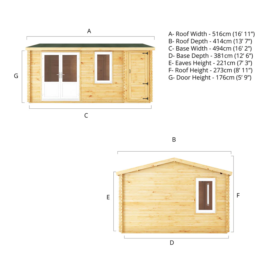 Mercia 44mm Home Office Elite (17x13) (5.1m x 4m) (SI-006-041-0028 EAN 5029442019567)