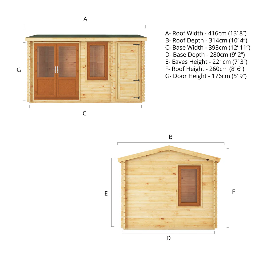 Mercia 44mm Home Office Elite (13x10) (4.1m x 3m) (SI-006-042-0026 EAN 5029442019512)