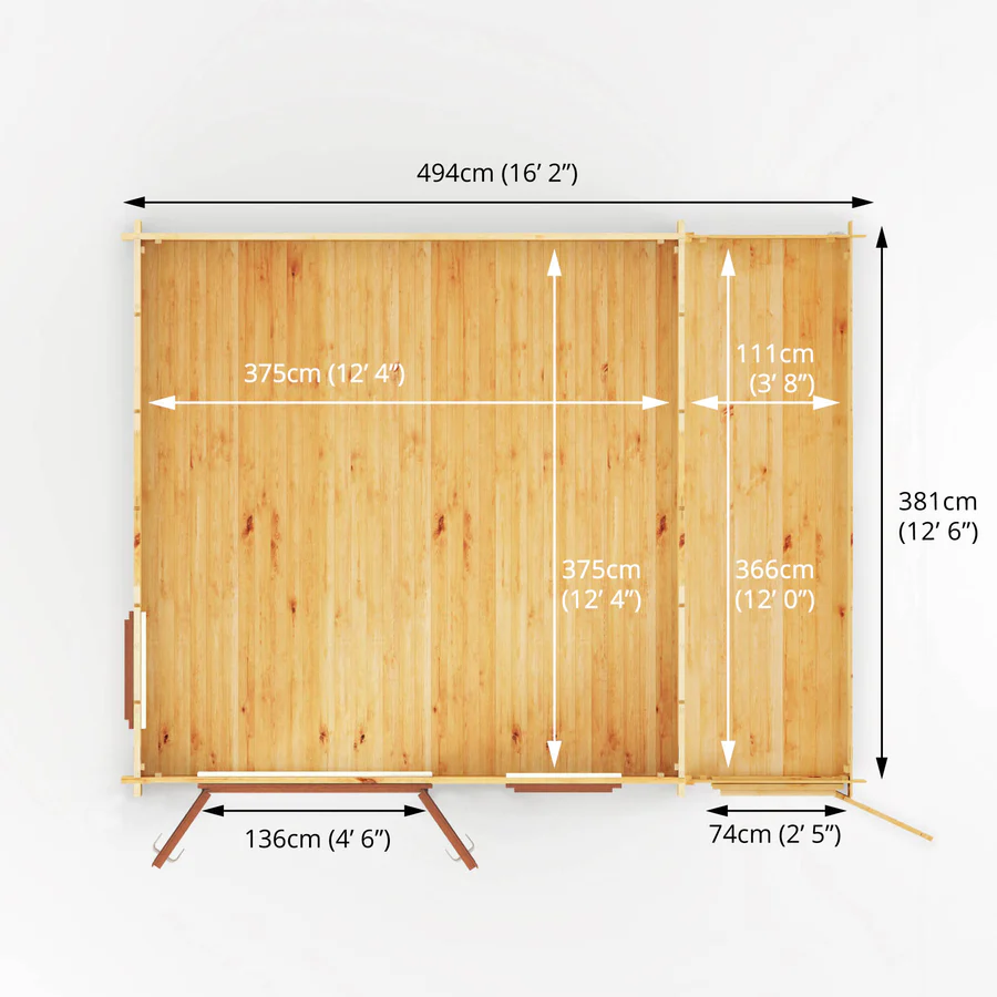 Mercia 44mm Home Office Elite (17x13) (5.1m x 4m) (SI-006-042-0028 EAN 5029442019574)