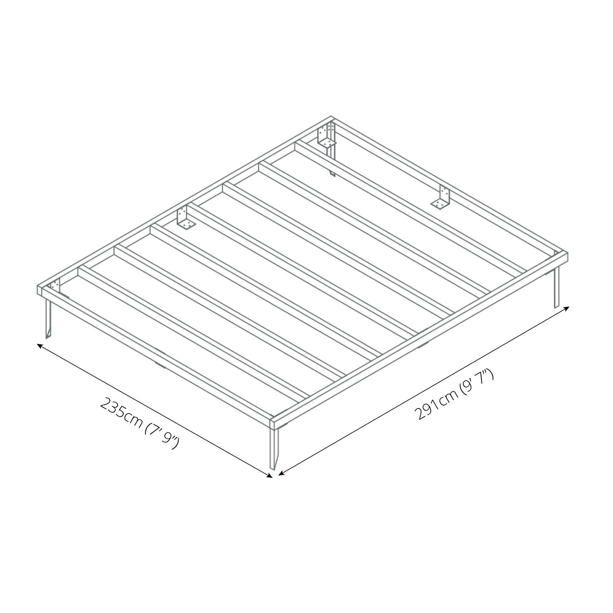 Mercia Wooden Base (10x8) (SI-007-001-0025 - EAN 5029442007489)