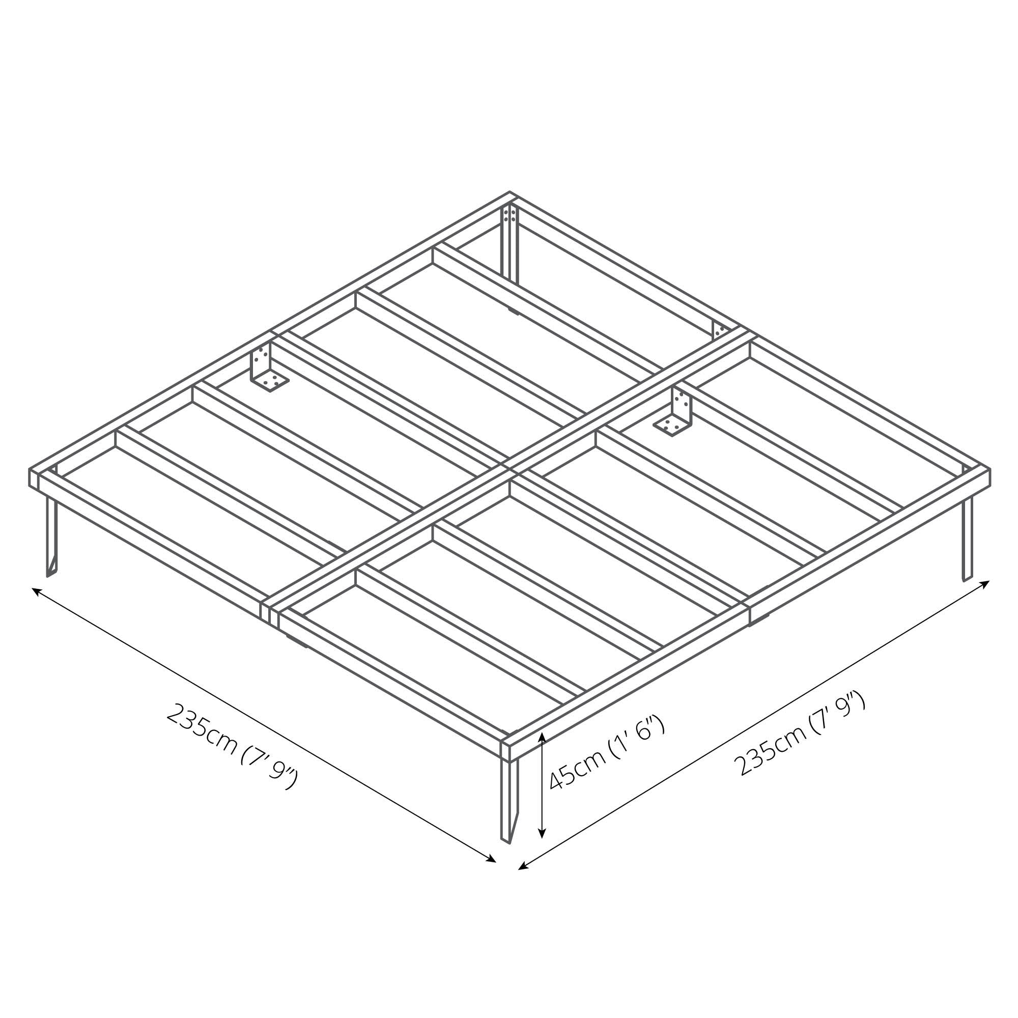 Mercia Wooden Base (8x8) (SI-007-001-0028 - EAN 5029442013411)