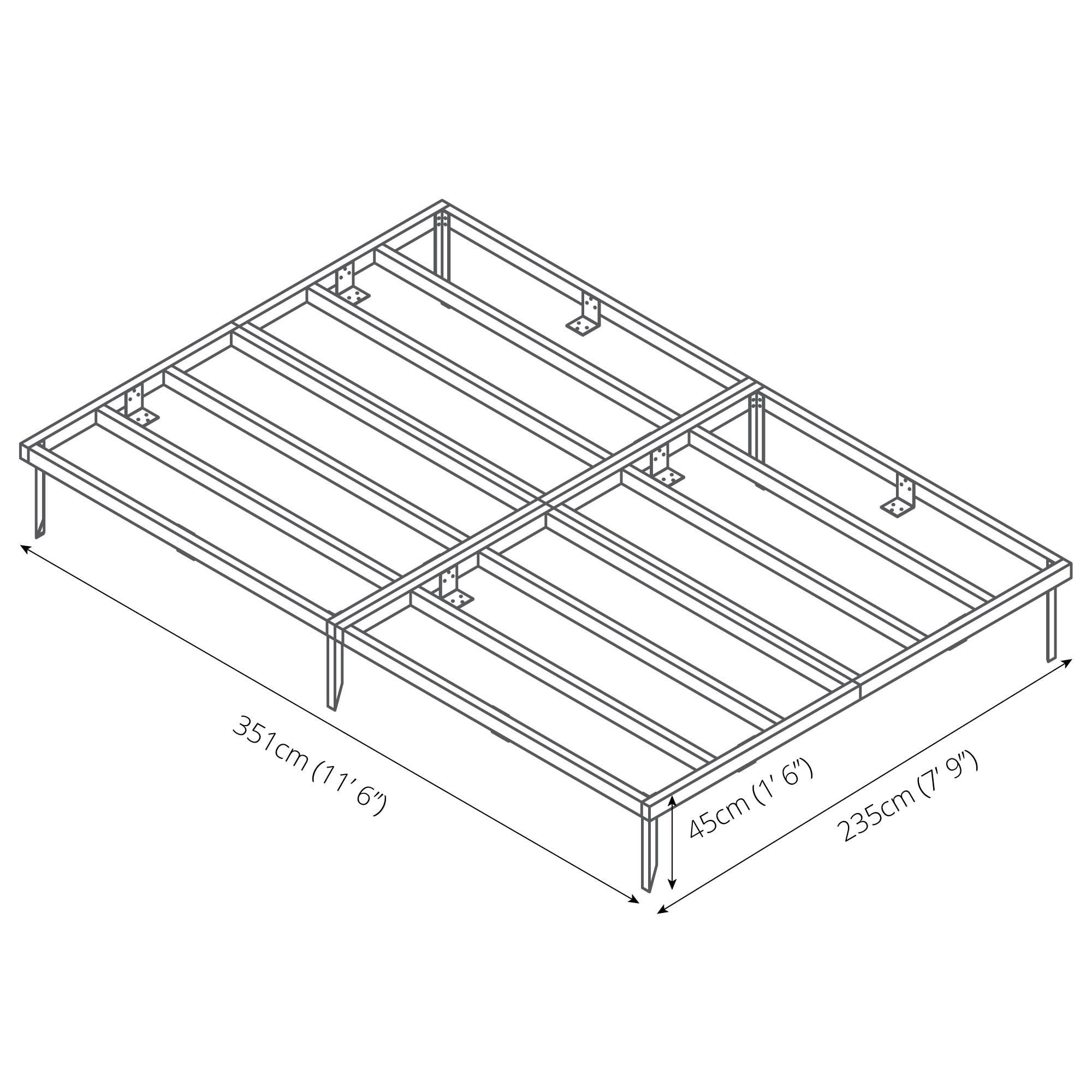 Mercia Wooden Base (12x8) (SI-007-001-0029 - EAN 5029442013459)