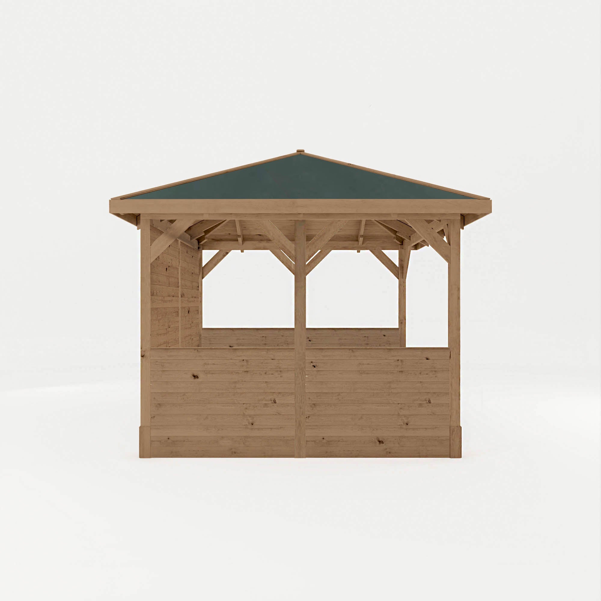 Mercia Hawton Gazebo With Panels (3m x 3m) (SI-012-002-0012 - EAN 5029442020037)