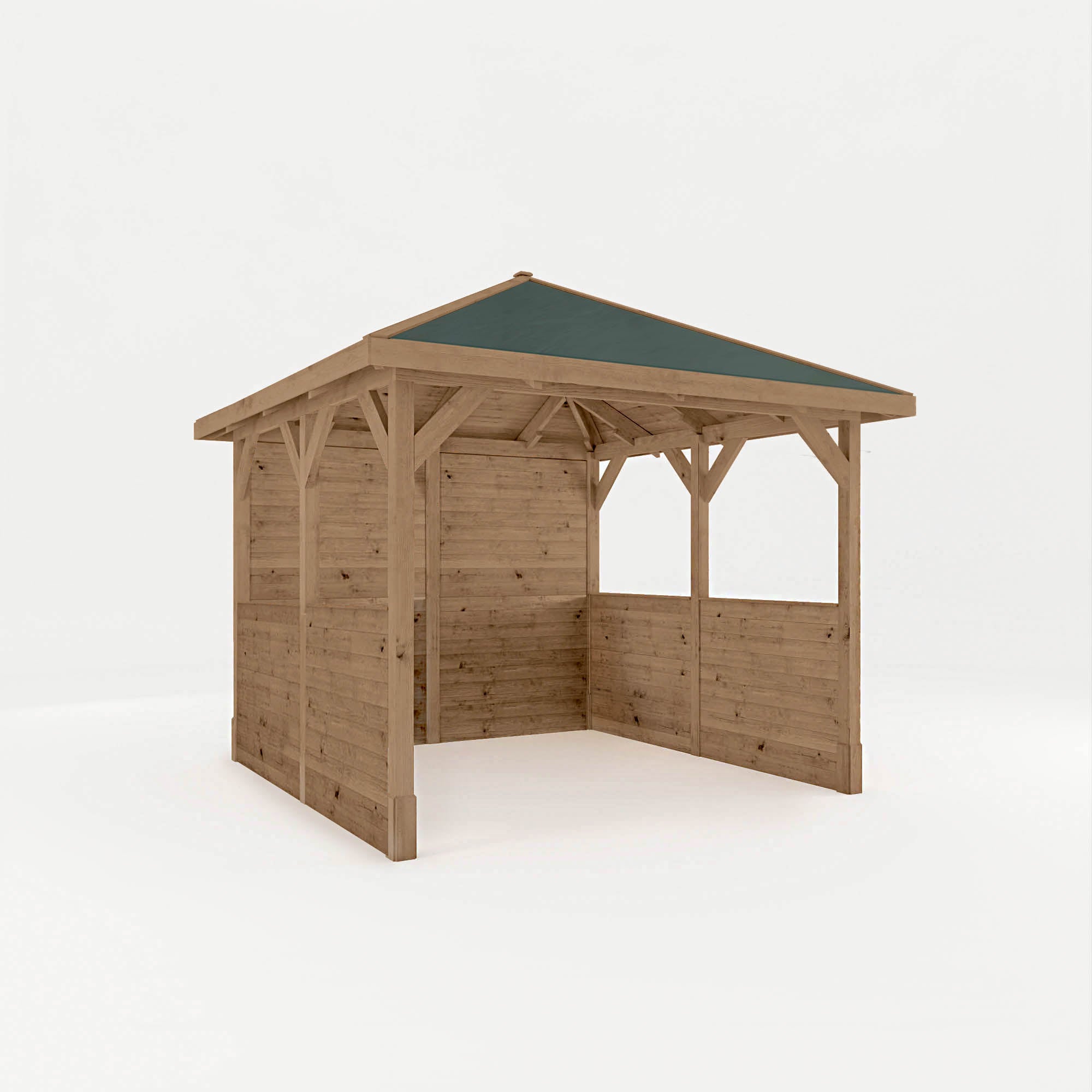 Mercia Hawton Gazebo With Panels (3m x 3m) (SI-012-002-0012 - EAN 5029442020037)