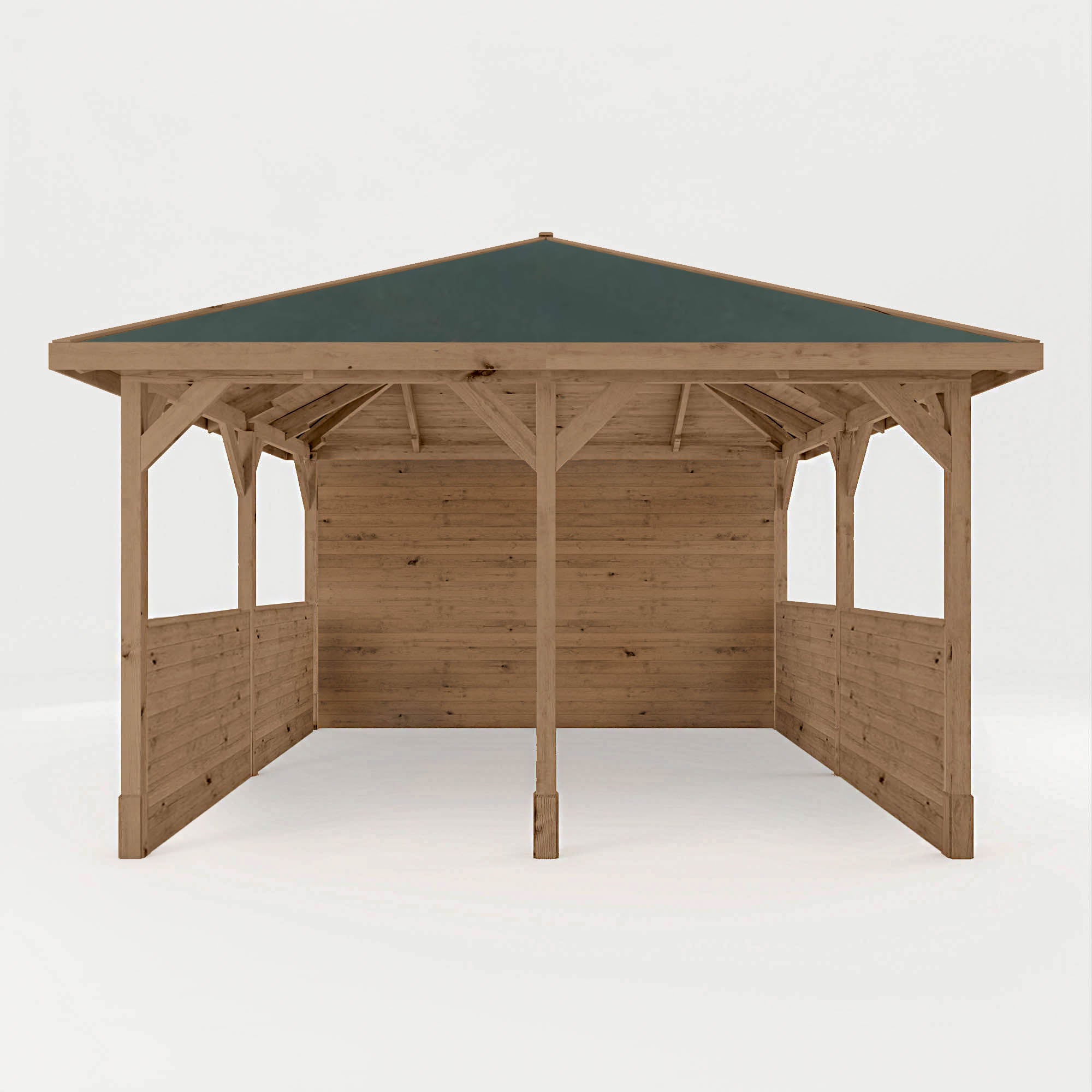 Mercia Hawton Gazebo with Panels (4m x 4m) (SI-012-002-0018 - EAN 5029442020099)