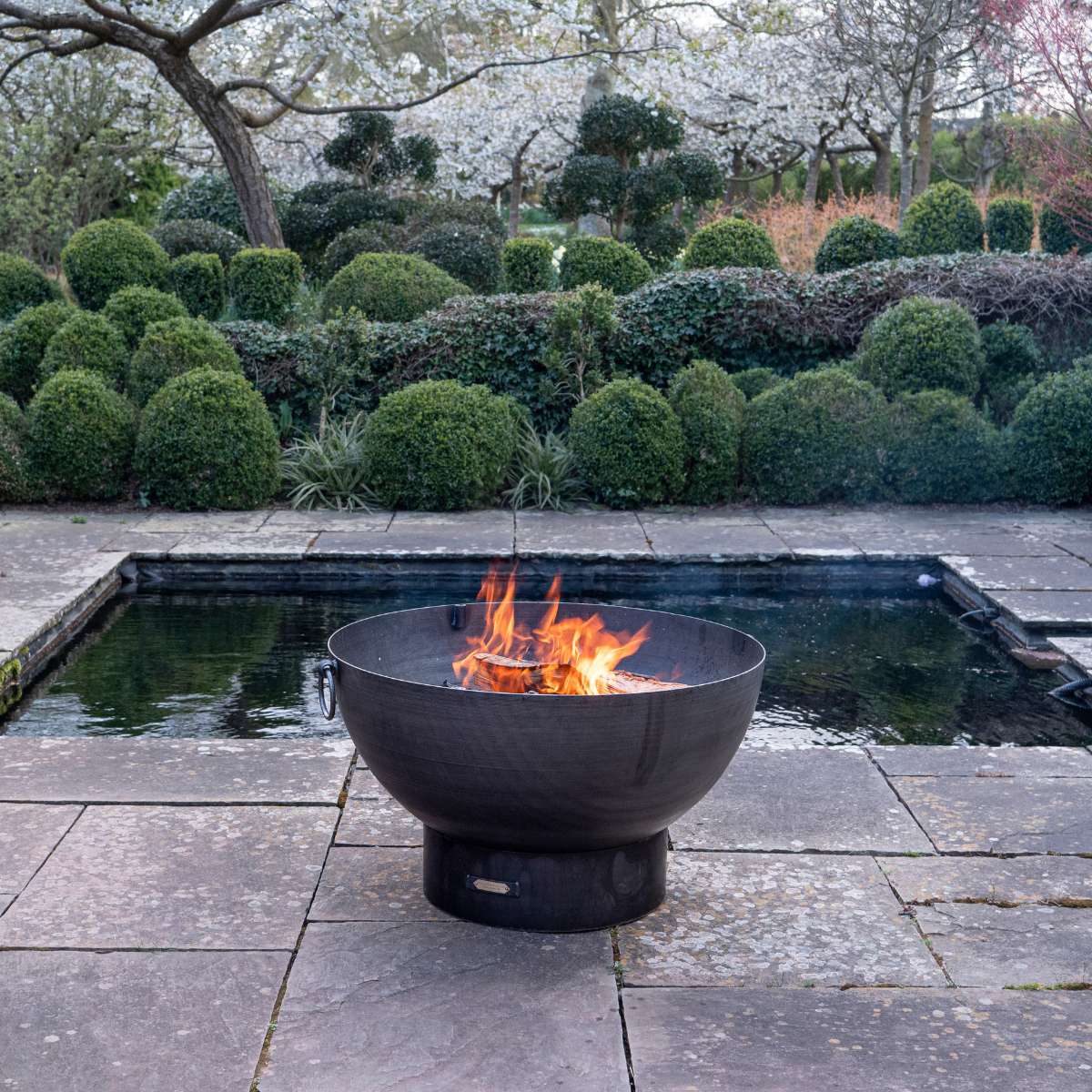 Firepits UK Solex with Swing Arm BBQ Rack Fire Pit Collection