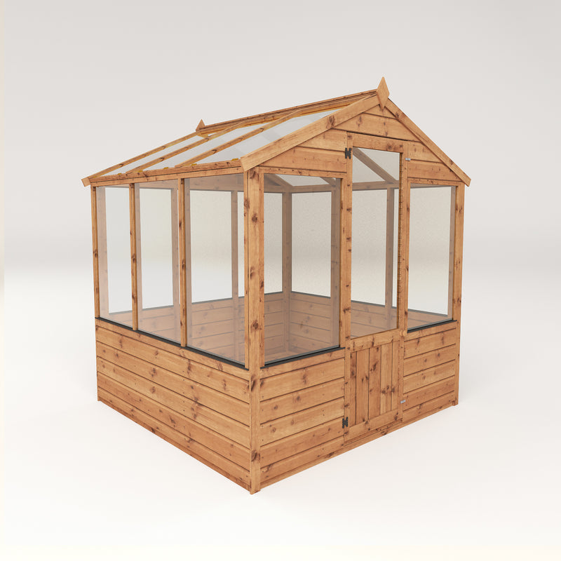 Mercia Traditional Wooden Greenhouse (6x6) (SI-004-003-0002 - EAN 5029442087856)
