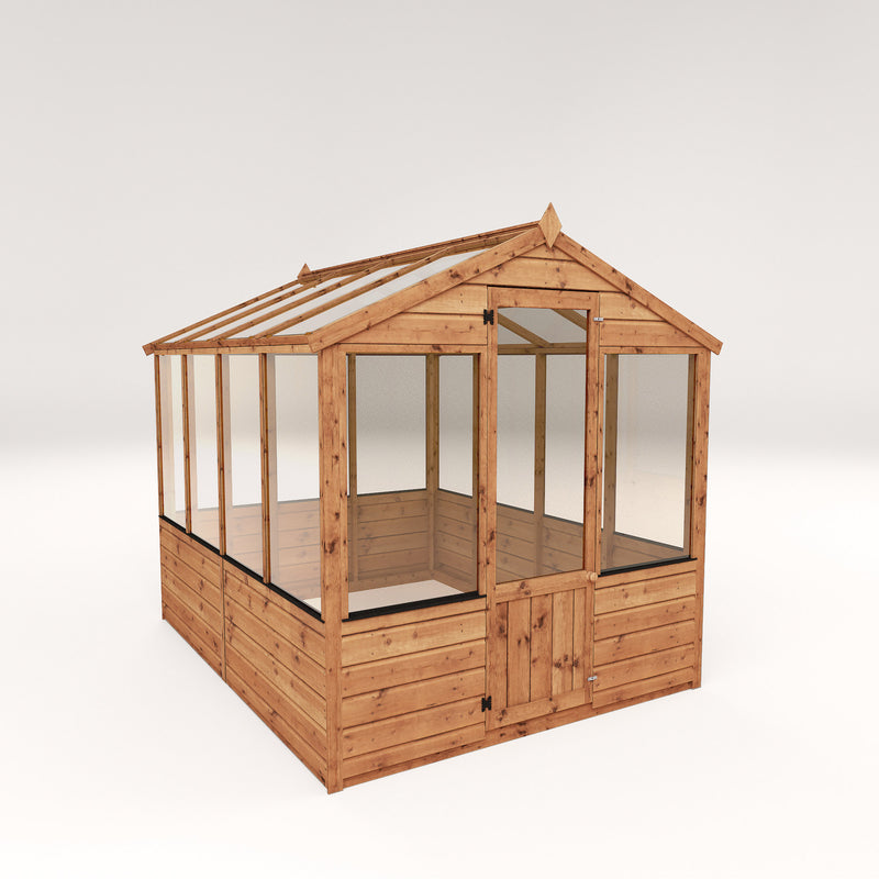 Mercia Evesham Wooden Greenhouse (8x6) (SI-004-003-0003 - EAN 5029442087863)