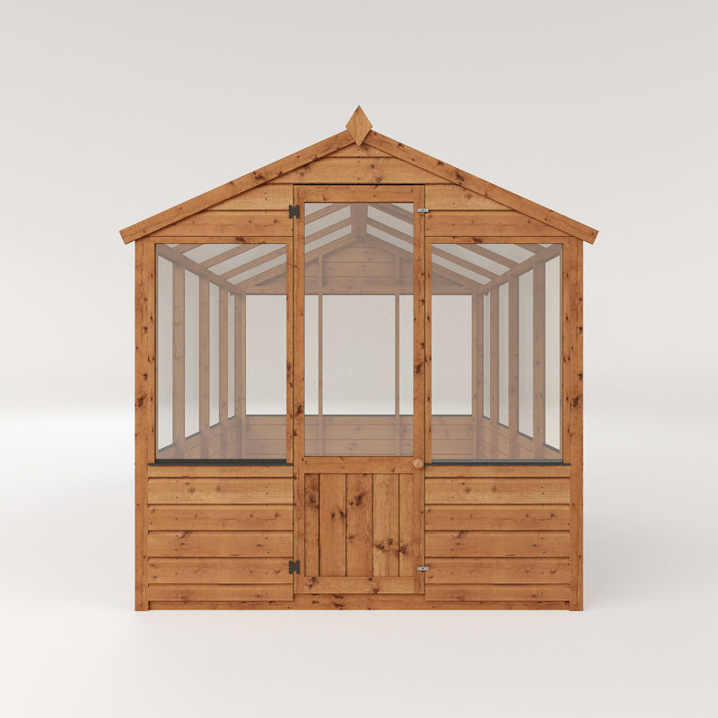 Mercia Evesham Wooden Greenhouse (8x6) (SI-004-003-0003 - EAN 5029442087863)