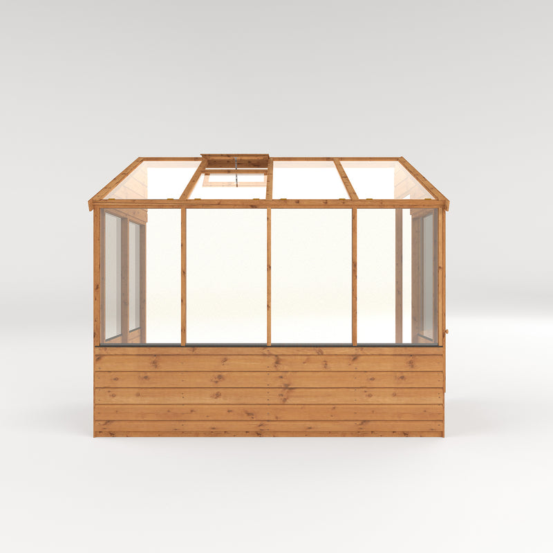 Mercia Traditional Lean-to Wooden Greenhouse (8x4) (SI-004-001-0027 - EAN 5029442091167)