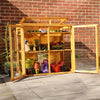 Mercia Mini Wooden Greenhouse (4x2) (SI-004-001-0028 - EAN 5029442092782)