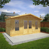 Mercia Retreat 34mm Log Cabin with Double Glazing (16x10) (5m x 3m) (SI-006-003-0074 -EAN 5029442002644)