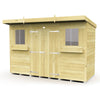 Total Sheds (10x4) Pressure Treated Pent Summer Shed