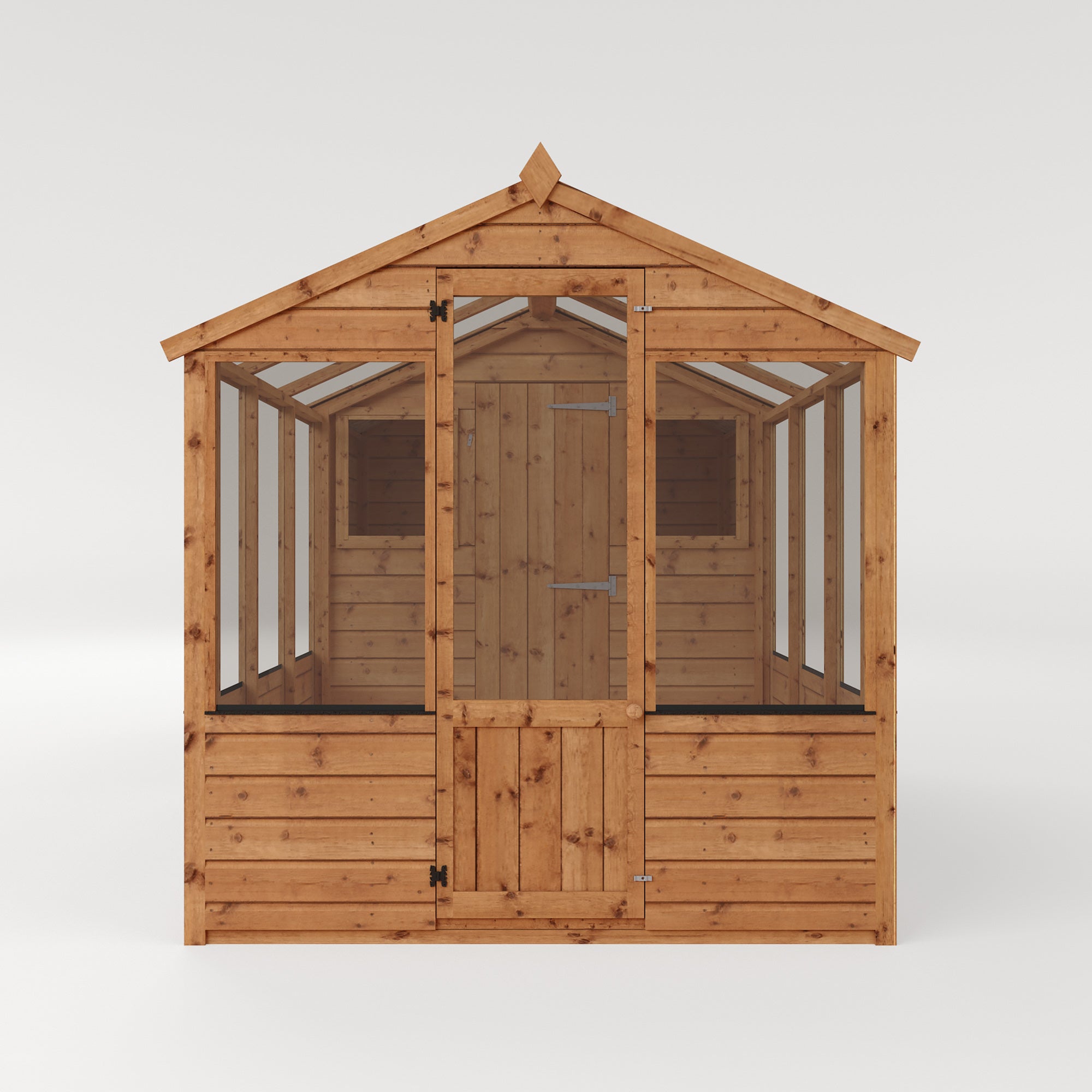 Mercia Traditional Wooden Apex Greenhouse Combi Shed (10x6) (SI-004-001-0025 - EAN 5029442091204)