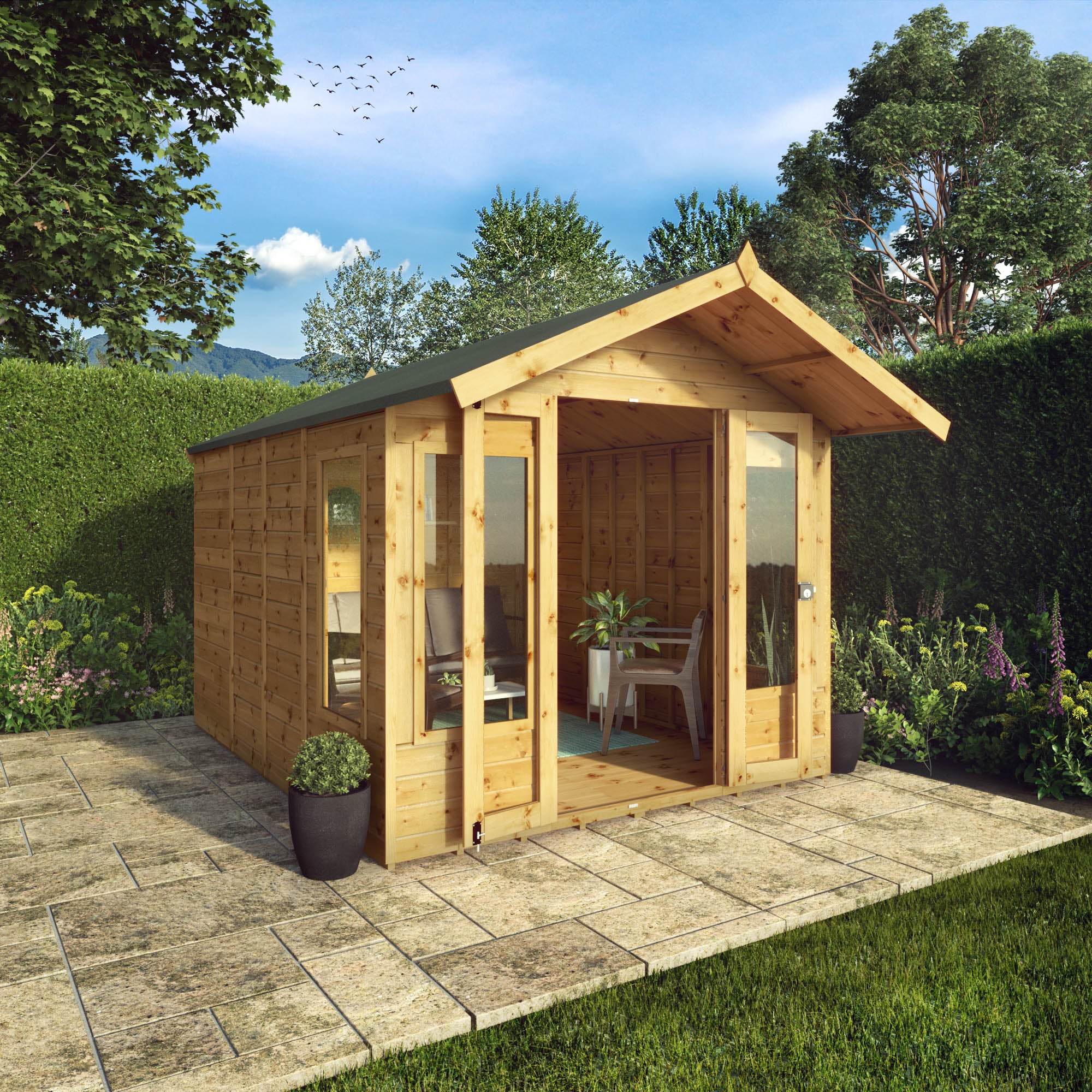 Mercia Premium Sussex Summerhouse (10x8) (SI-003-001-0086 - EAN 5029442007076)