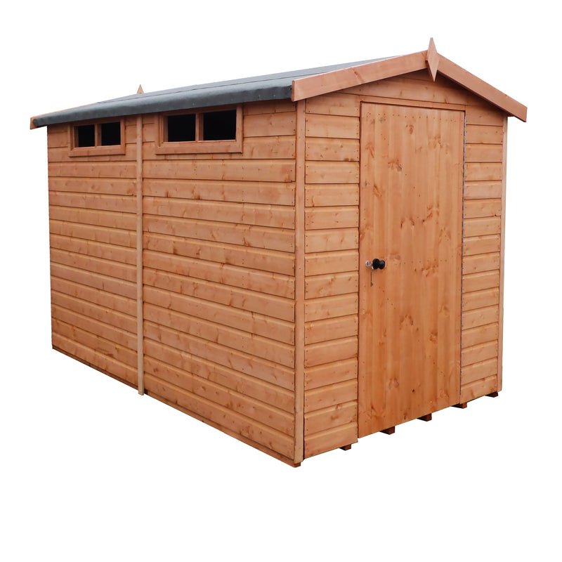 Shire Security Apex Premium Shed Range Single Door (10x8) SECS1008DSL-1AA 5019804112128 - Outside Store