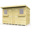 Total Sheds (10x8) Pressure Treated Pent Summer Shed