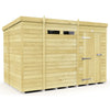 Total Sheds (11x6) Pressure Treated Pent Security Shed