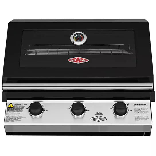 BeefEater 1200E 3 Burner Built In BBQ (BBG1230BBE 5060569418079)