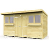 Total Sheds (12x6) Pressure Treated Pent Summer Shed