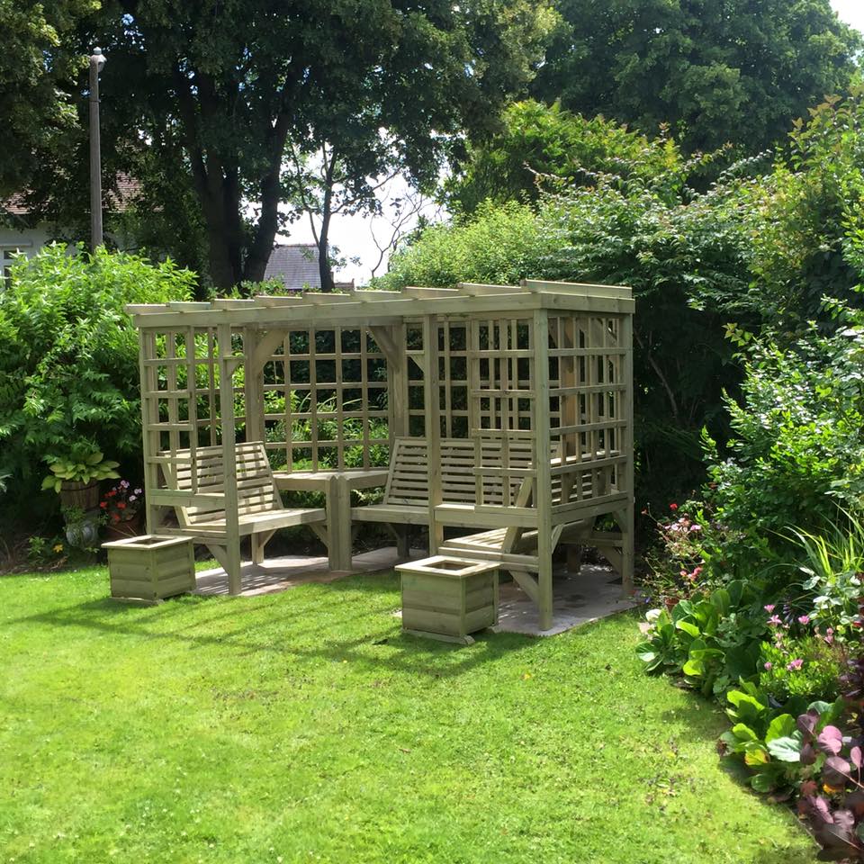 Churnet Valley Riviera Arbour RI101 9145341341410