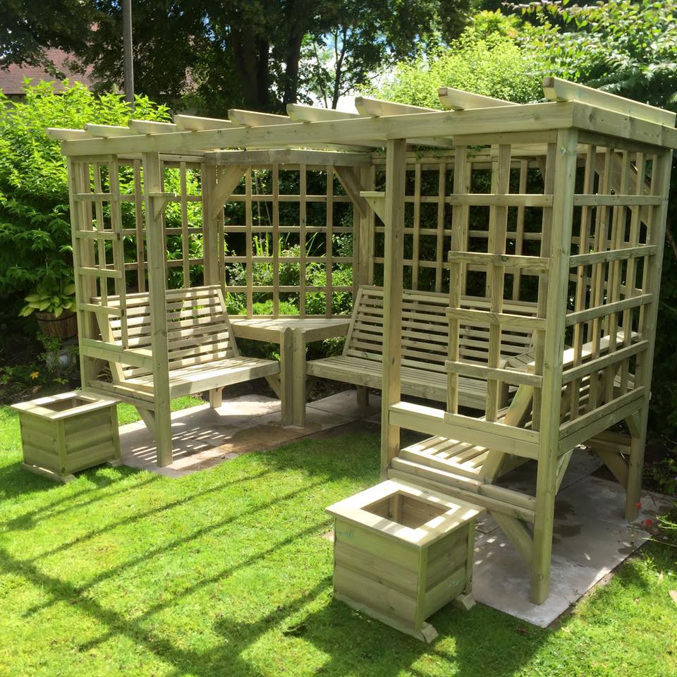 Churnet Valley Riviera Arbour RI101 9145341341410