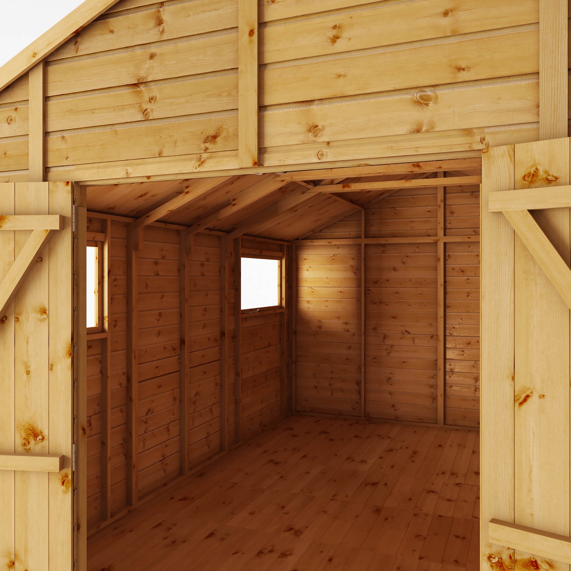 Mercia Premium Shiplap Apex Workshop (14x10) (SI-001-004-0097 - EAN 5029442006260)