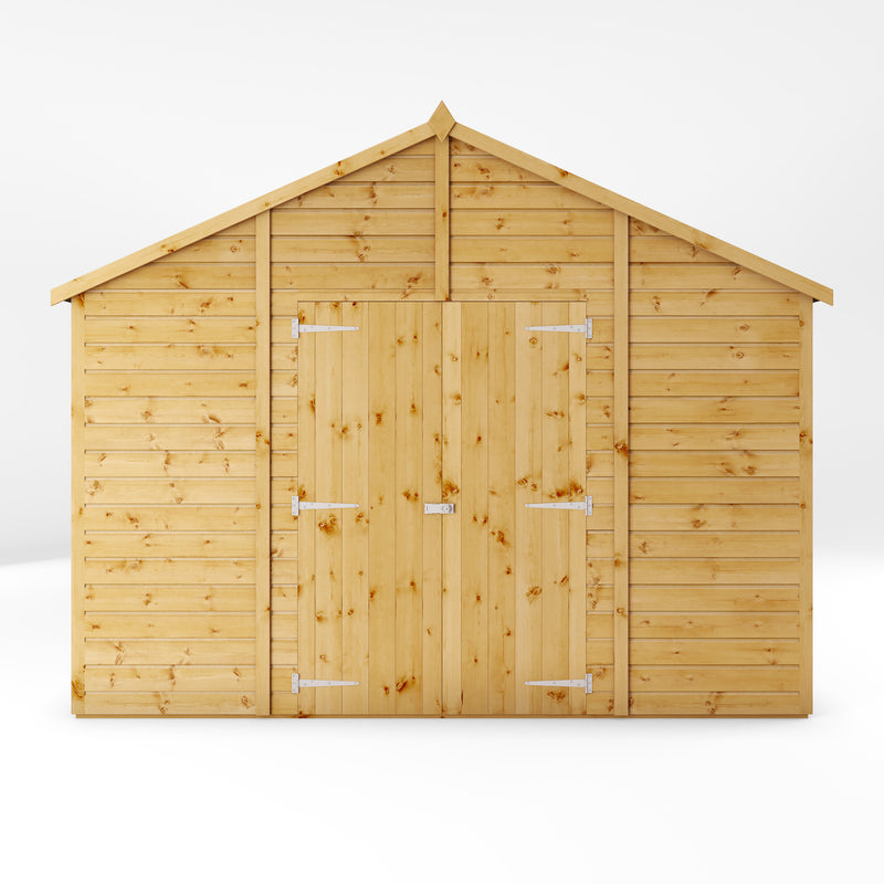 Mercia Premium Shiplap Apex Workshop (14x10) (SI-001-004-0097 - EAN 5029442006260)