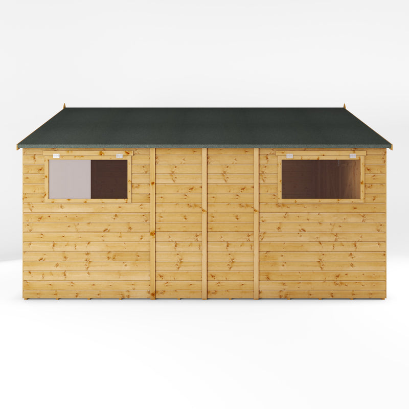 Mercia Premium Shiplap Apex Workshop (14x10) (SI-001-004-0097 - EAN 5029442006260)