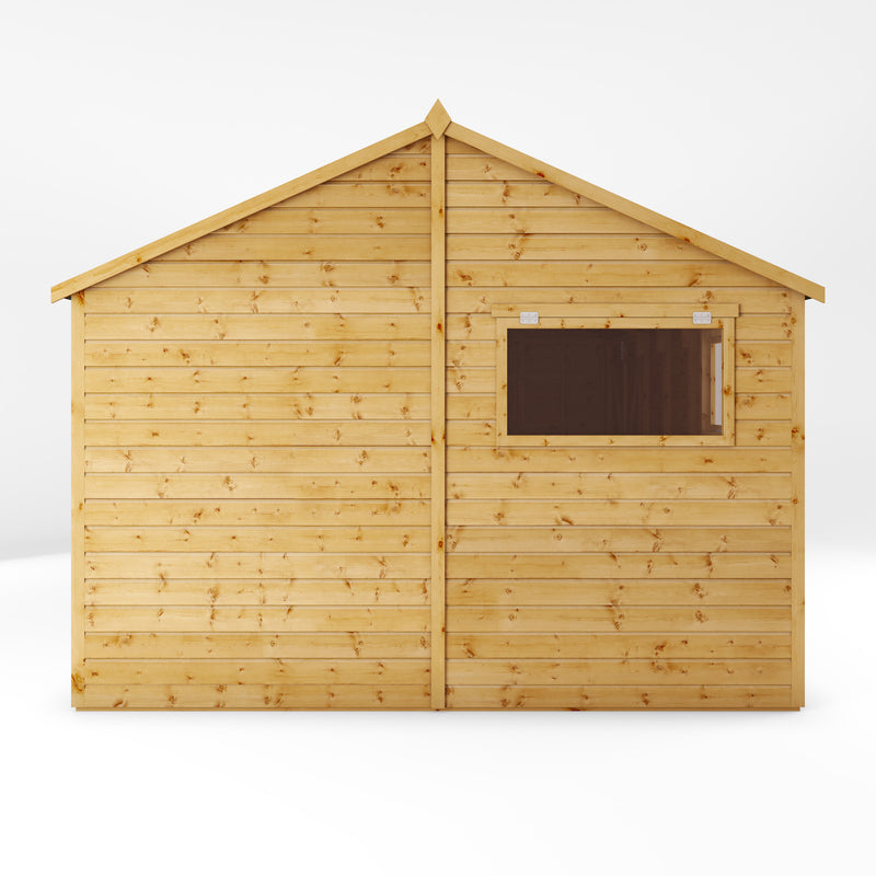 Mercia Premium Shiplap Reverse Apex Workshop (14 x 10) (SI-001-004-0112 - EAN 5029442006338)