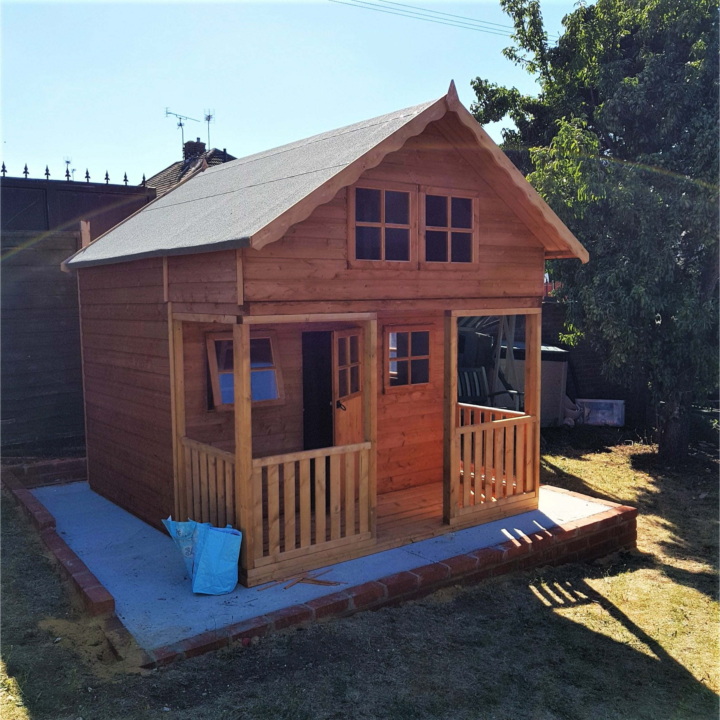 Shire Lodge Playhouse (8x9) LODG0809DSL-1AA 5060437987348